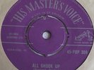 ELVIS PRESLEY   ALL SHOOK UP ** 1957 HMV 45