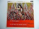 Falla Love the Magician Master Peter,s Puppet Show Ansermet Argenta SXL 2260 LP