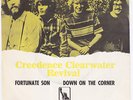 CREEDENCE CLEARWATER REVIVAL Fortunate Son SWEDEN 45 John Fogerty CCR LISTEN