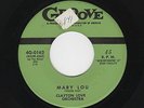 '56 Twin Spin R&B Shouters CLAYTON LOVE Mary Lou/Bye Bye Baby GROOVE HEAR BOTH