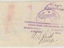 '68 BARCLAYS BANK CHEQUE FROM CECIL