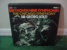 SOLTI : BEETHOVEN THE NINE SYMPHONIES 9LP BOX LONDON FFRR CSP-9 UK