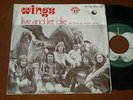 WINGS - LIVE LET DIE , PORTUGAL 7'' PAUL MCCARTNEY 007 JAMES BOND BEATLES APPLE