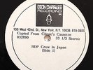 MOST RARE ACETATE Boogie Down Productions/KRS-1 
