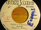 HIGGS & WILSON there's a reward/your love is mine COXSONE reggae 7