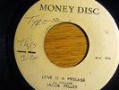 JACOB MILLER love is a message MONEY DISC reggae 7