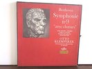 BEETHOVEN SYMPHONY 9 KLEMPERER RARE BOX SET 2 STEREO LP's COLUMBIA SAXF 167/8