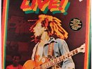 BOB MARLEY & THE WAILERS: Live LP (UK, w/ poster) rare Reggae