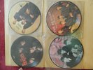 4 BEATLES PICTURE DISCS VINYL 7