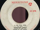 Hopeton Lewis - A De Pon Dem / Don't Cry JA orig Merritone 7