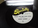 SPECIALTY lb.Early Rock n Roll 78/SONNY LOWERY/E+-N.O.S*