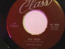 R&B POPCORN 45-GOOGIE RENE-BIG FOOT / REBECCA on CLASS VG+