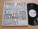 Ornette Coleman - Free Jazz LP Atlantic 1364 Mono Promo Jackson Pollock Artwork