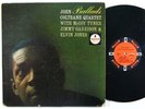 JOHN COLTRANE Ballads LP on Impulse stereo