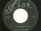 Rockabilly 45 - Whitey Pullen Sage 283 