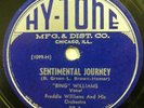 BING WILLIAMS 78 Sentimental Journey 1940's Jazz R&B Blues 10