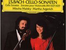 BACH 3 Cello Sonatas MAISKY ARGERICH Piano DGG 415471 Digital LOW SHIPPING WWIDE