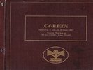 Album 78 Tours CARMEN Georges Bizet Brohly Corney Saint-Cricq Albert Wolff