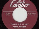 STAN WILSON - Cavalier 827- Frankie and Johnny / King Edward VIII - CALYPSO VG++
