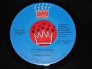 RARE Modern Soul Boogie 45   Trademark   It's Your Chance   King w/ Pic Sleeve