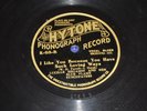 LUCILLE HEGAMIN & BLUE FLAME SYNCOPATORS Wang Wang Blues/ I Like You HYTONE K-68