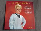 PETULA CLARK WITH THE KENNY POWELL TRIO - IN OTHER WORDS LP - 1962 PYE NPL 18070