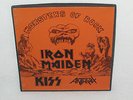 LP BOX MONSTERS OF ROCK - IRON MAIDEN, KISS, ANTHKAX - CONCERTO MODENA 88 ITALY