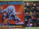 Iron Maiden a real live one lp vinyl...megadeth metallica