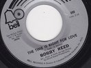 CROSSOVER SOUL 45 RPM - BOBBY REED on BELL RECORDS