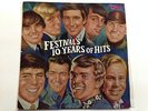 Festivals 10 Years Of Hits, Mike Furber Ray Brown OZ Sixties Artist Pop 12`` Lp