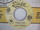 JIMMY JOHNSON KILLER ROCKABILLY  45 +STARDAY COMPANY SLEEVE 1956