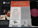 Bruno Walter Brahms Symphony No.1 Ed1 Dutch Philips Hifi Stereo 835 555 AY NM