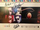 VAN HALEN Balance Signed Framed Eddie Sammy Hagar AUTOGRAPHED EVH Wolfie RARE