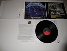 Metallica Ride the Lightning 1984 1st USA Masterdisk A3/B3 Megaforce, ULTRASONIC