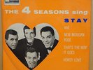 FOUR SEASONS SING STAY ORIGINAL 1963 UK STATESIDE 45 EP