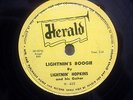 Rare 1950's Blues 78 Lightin Hopkins 