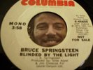 Bruce Springsteen, Blinded By The Light, Columbia Promo # 45805 & Pic sleeve, M-