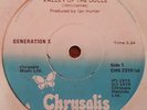 PUNK - GENERATION X - RARE IRISH PRESS 45 - VALLEY OF THE DOLLS - CHRYSALIS 1979