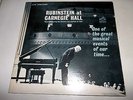 RCA Living Stereo - LSC 2605 - Rubinstein At Carnegie Hall - MINT