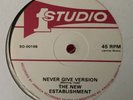 CARLTON & HIS SHOES Never Give Your Heart Away STUDIO ONE 12