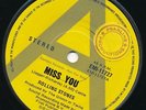 ROLLING STONES Miss you VINYL 45 AUSSIE PROMO Pic Cover FREE POST