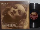 MARLENE DIETRICH 78 SET IN BINDER 3 RECORDS MORE NR FALLING IN LOVE AGAIN & MORE