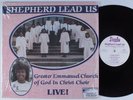GREATER EMMANUEL COGIC CHOIR Shepherd Lead Us LP HEAR gospel modern soul VG++