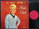 PETULA CLARK In Other Words LP EX UK 1962 Pye Original