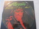 POISON - open up and say ahh LP PICTURE DISC N MINT hair metal BANNED W/insert