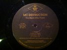 MC DESTRUCTION 12” Black Wax Posse EP  Rare Random Rap COREY DEE