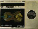 RUGGIERO RICCI : TCHAIKOVSKY / DVORAK VIOLIN CONCERTI  ED1        SXL 2279