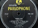 BEATLES 1969 RARE MONO UK Parlophone LP - Rubber Soul - NO SOLD IN UK STATEMENT