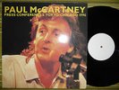 PAUL McCARTNEY, PRESS CONFERENCES TOKYO/CHICAGO 1990 LP UK WHITE LABELS NM/EX