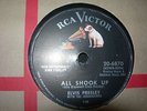 ELVIS PRESLEY - All Shook Up/Thats When Your Heartaches Begin - 50's - 78 RPM